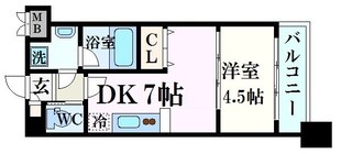 西宮駅 徒歩8分 7階の物件間取画像